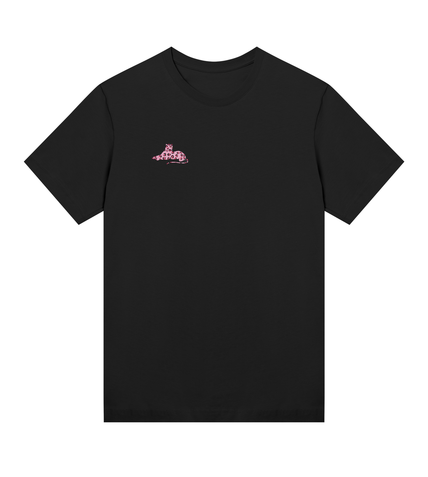 Pink Leopard Print T-Shirt: Roar with Style and Elegance