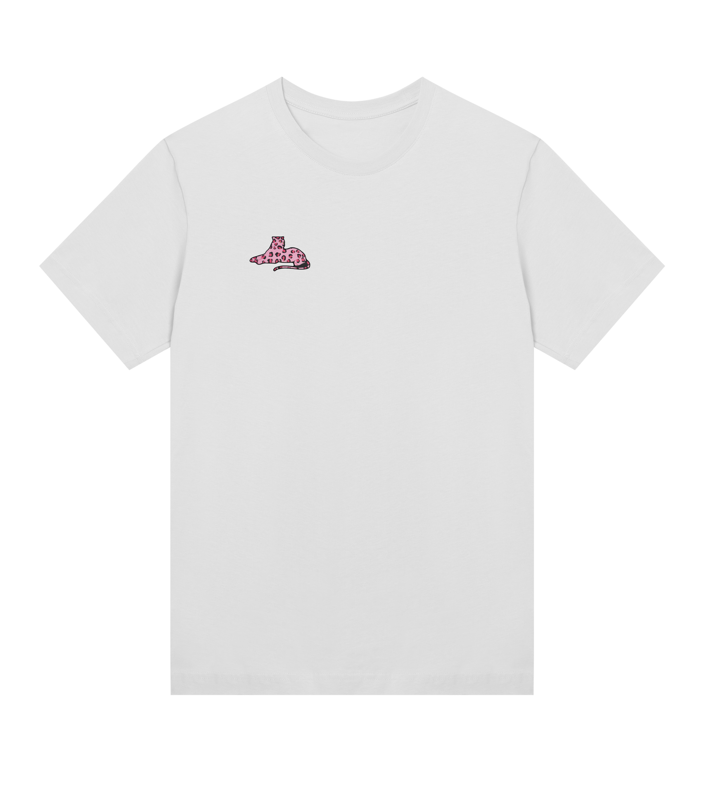 Pink Leopard Print T-Shirt: Roar with Style and Elegance