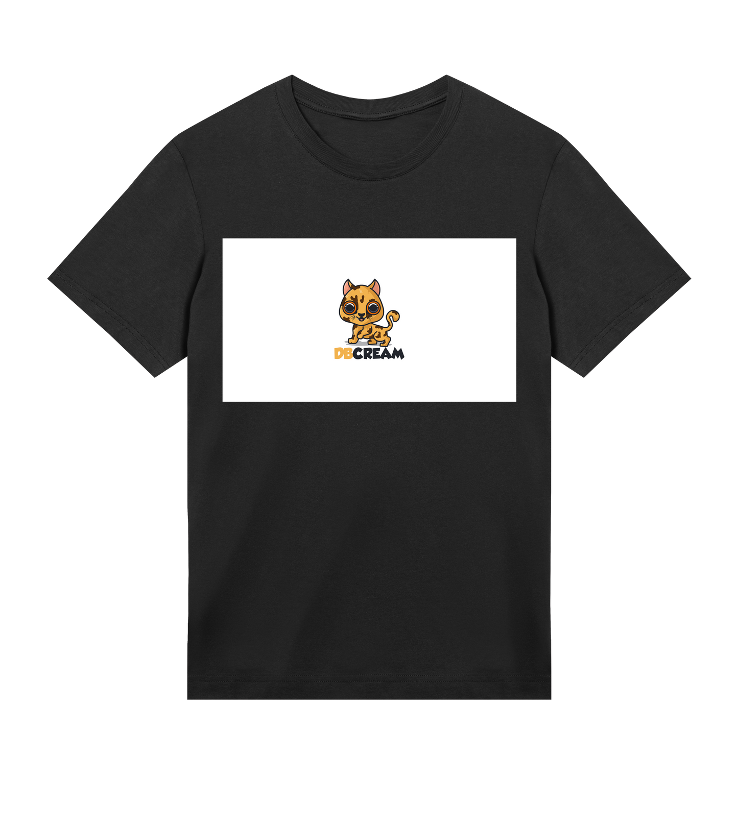Mens DB CREAM Exotic DB Panther T-Shirt