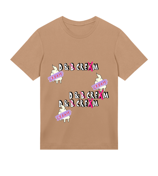 Mens DB Pink X Cream T-Shirt