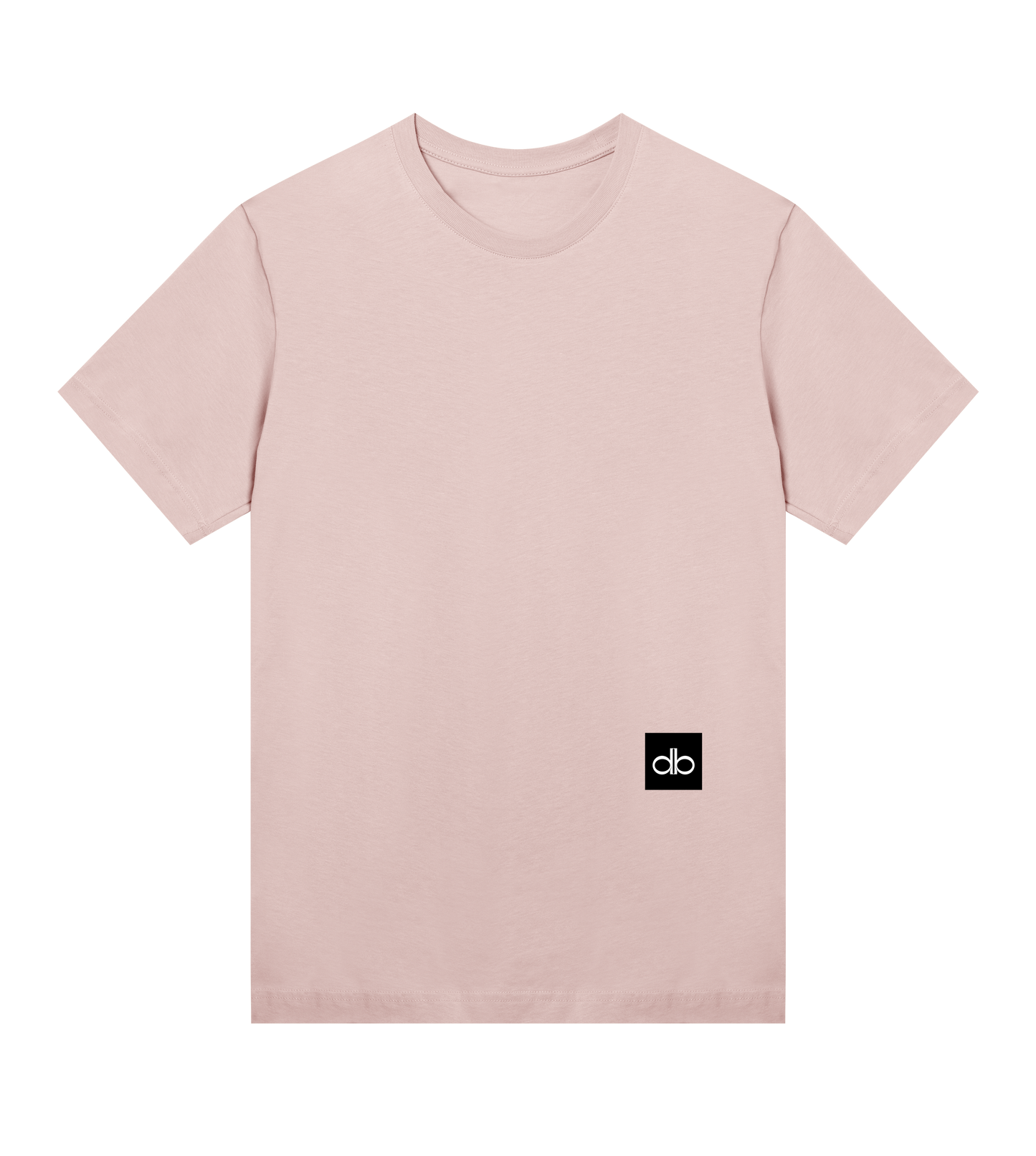 Womens DB CREAM db Logo Block T-Shirt