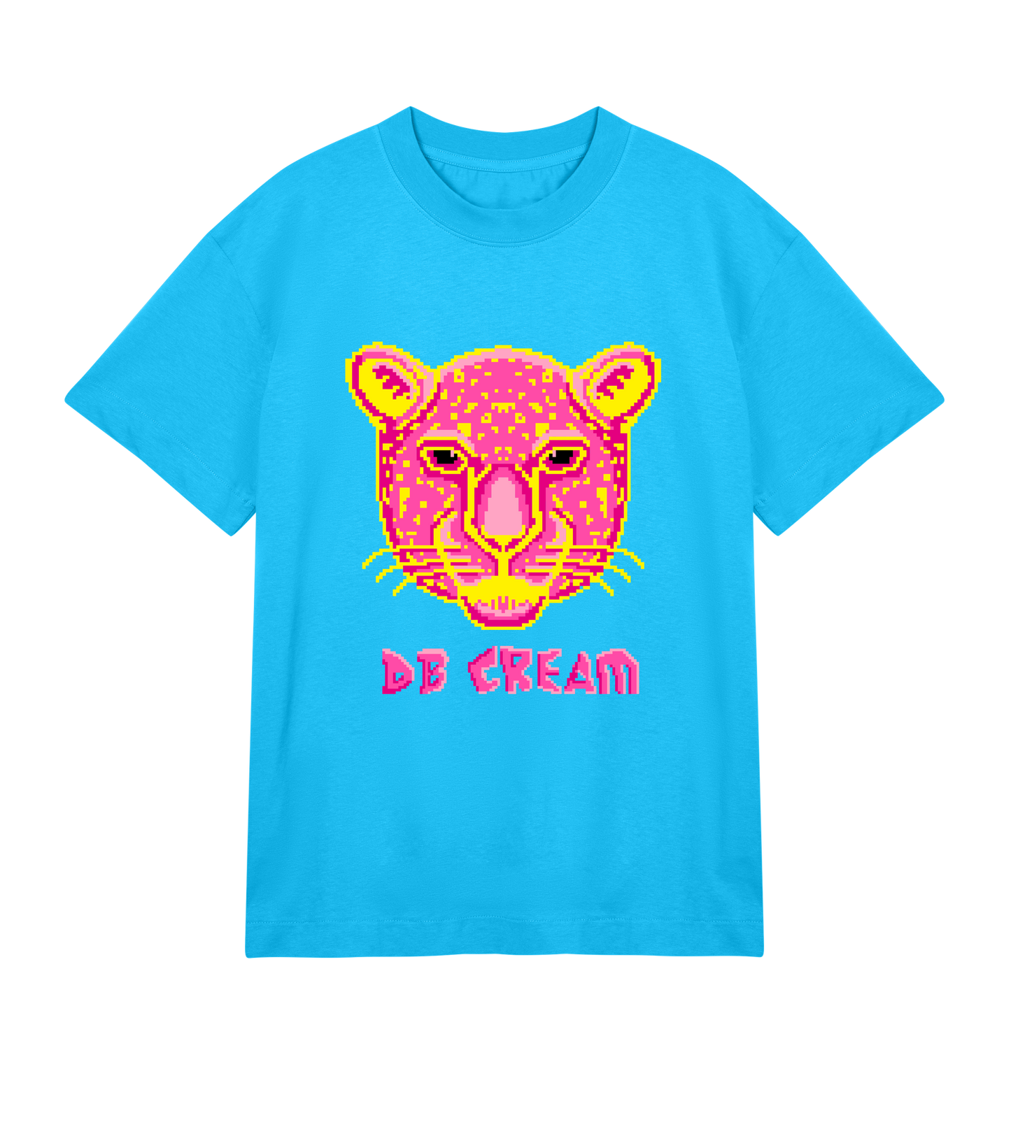 Mens DB CREAM Pink Panther T-Shirt