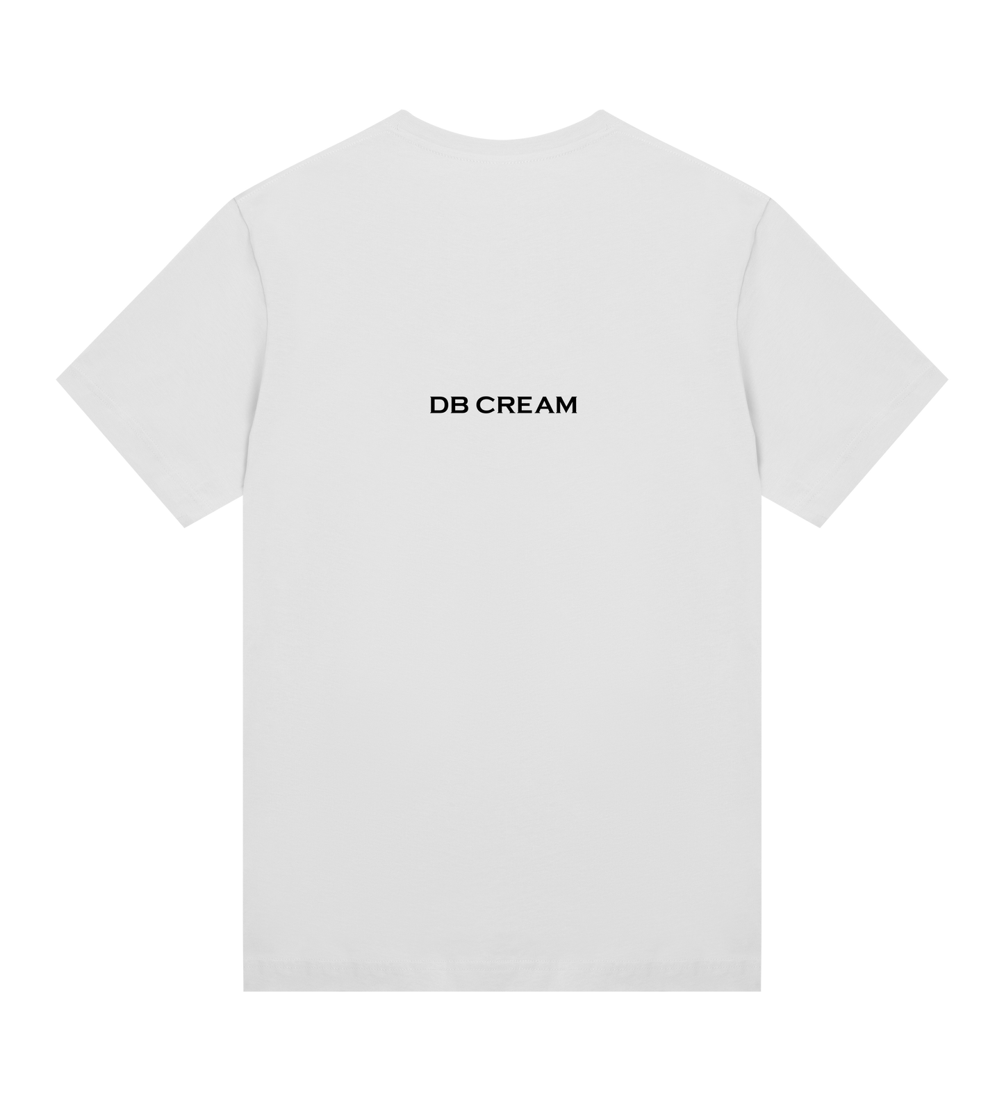 Womens DB CREAM db Logo Block T-Shirt