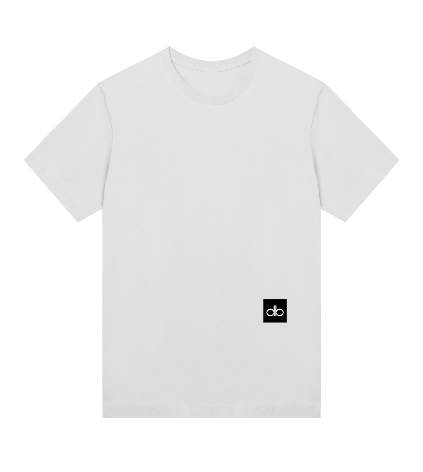 Womens DB CREAM db Logo Block T-Shirt