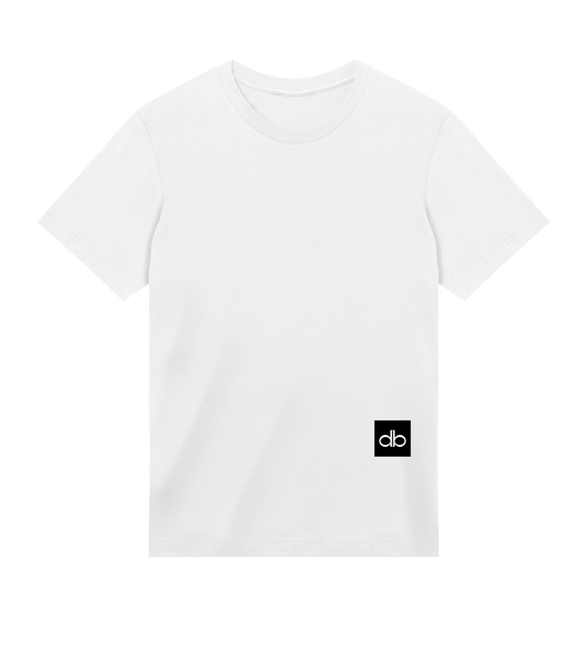 Mens DB CREAM db Logo Block T-Shirt