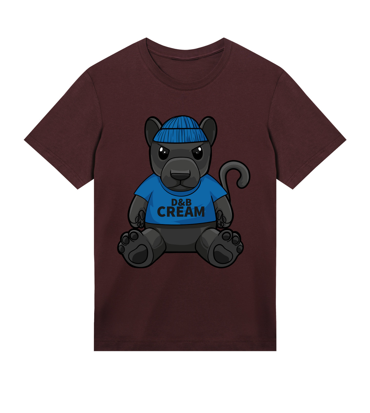 D&B CREAM Baby Panther T-Shirt: Unleash Playful Style