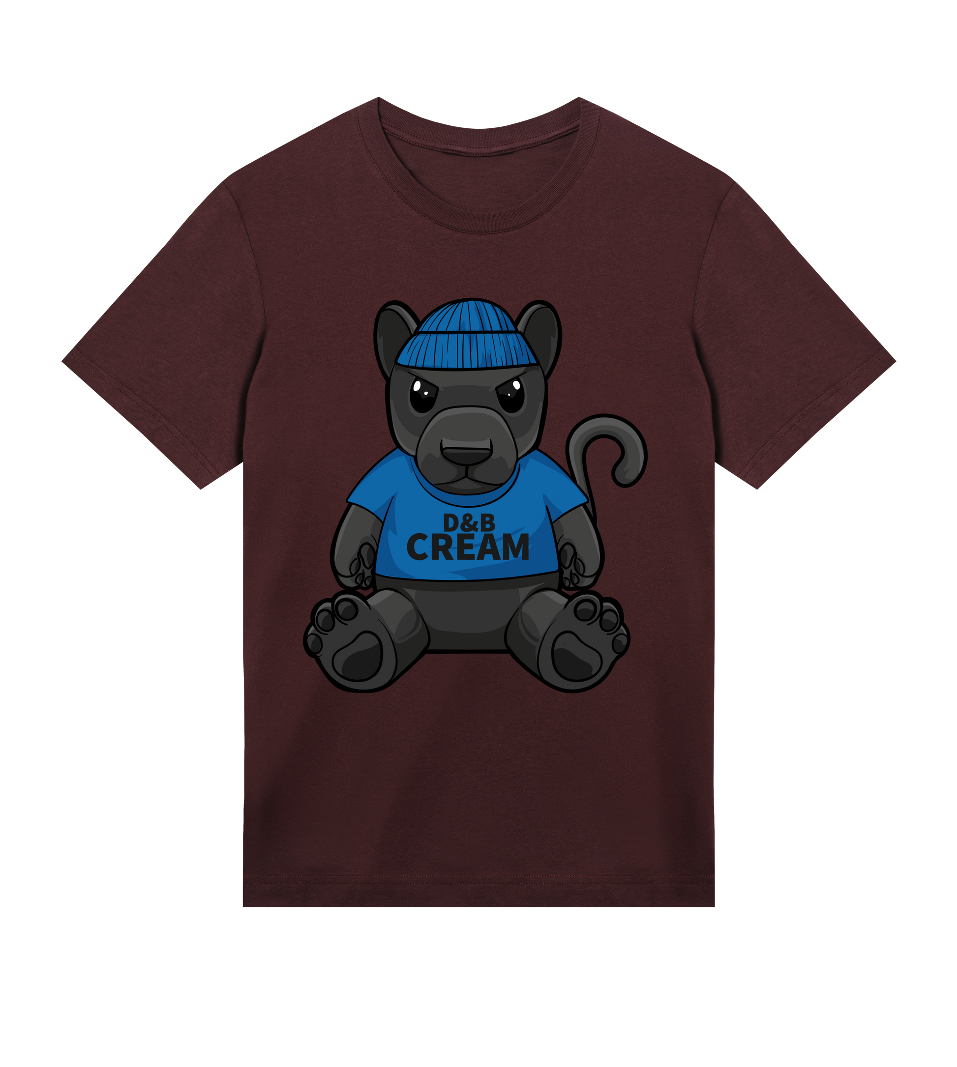 D&B CREAM Baby Panther T-Shirt: Unleash Playful Style