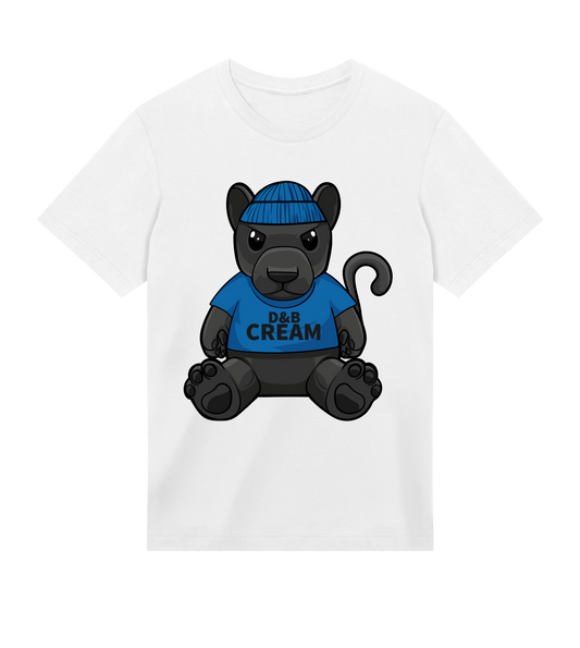 D&B CREAM Baby Panther T-Shirt: Unleash Playful Style